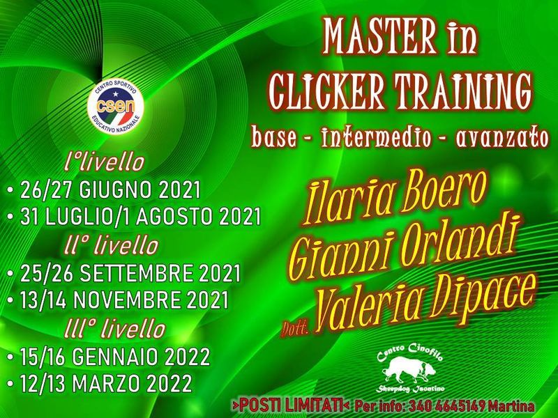 Master Clicker Training CSEN