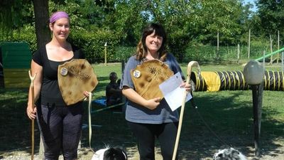 Vincitrici del torneo di Sheepdog Italo - Sloveno 2015