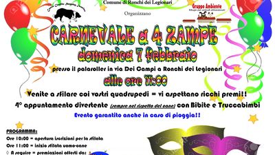 CARNEVALE 4 ZAMPE 2016