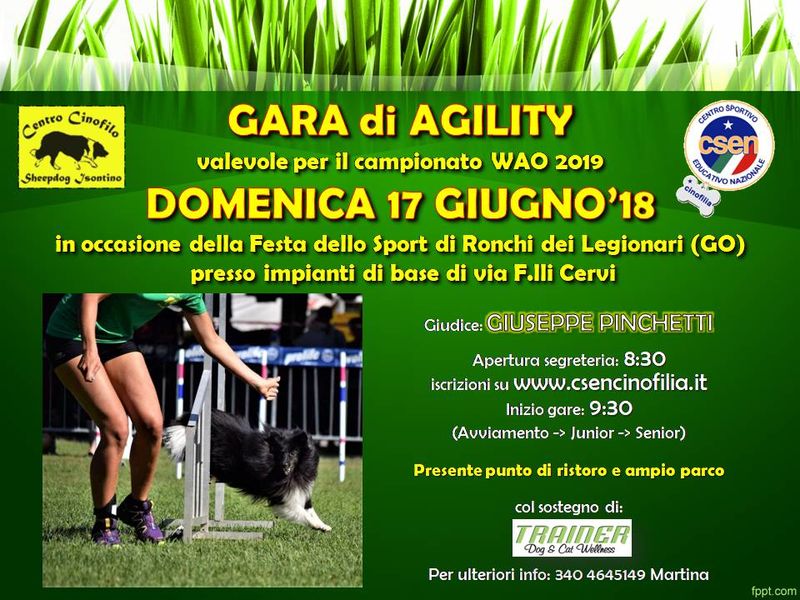 Gara di Agility Csen